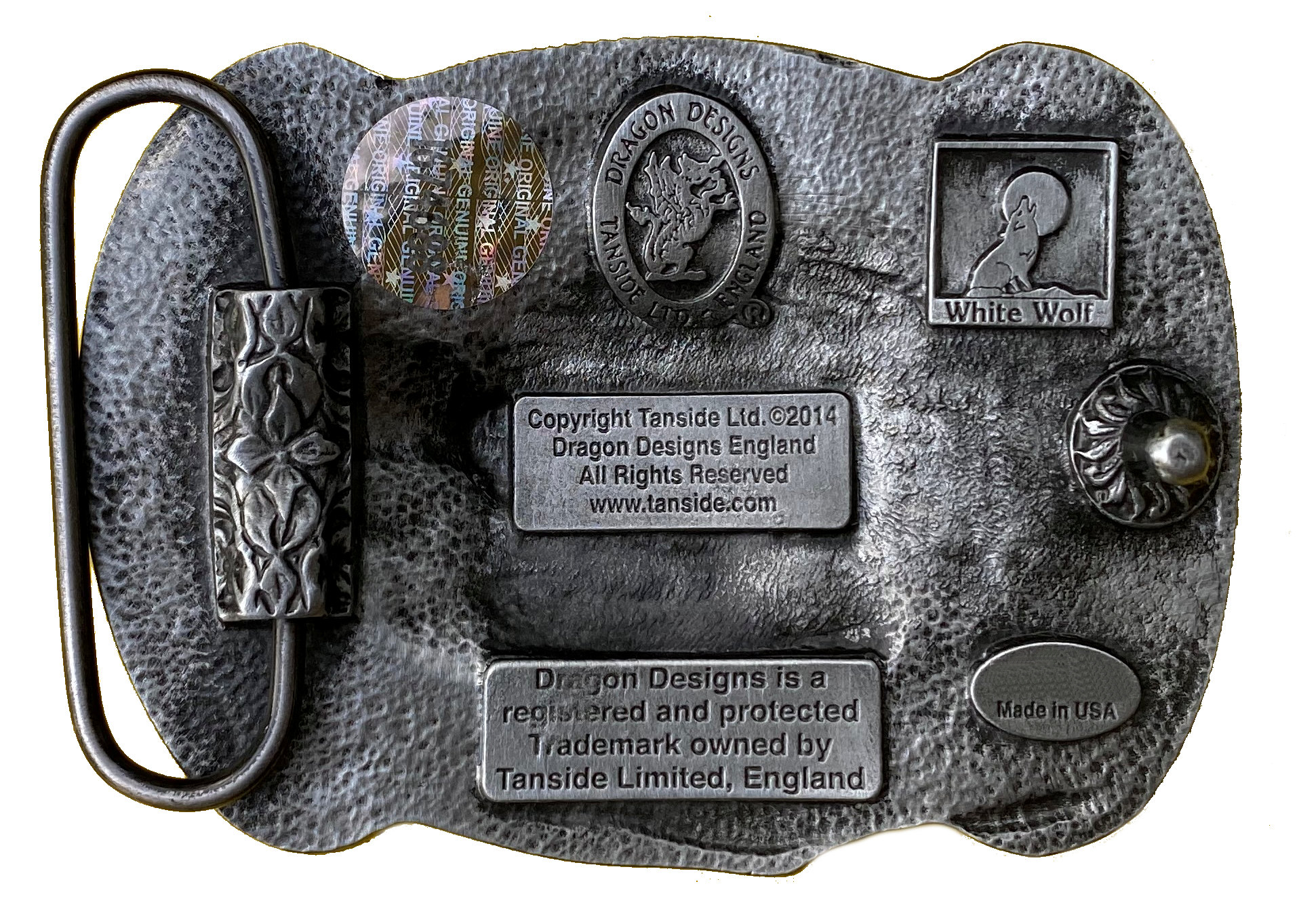 Eagle with Arrows Belt Buckle